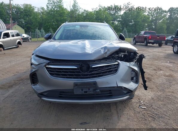 LRBFZPR49MD086050 2021 BUICK ENVISION Gray Вид щитка приладів