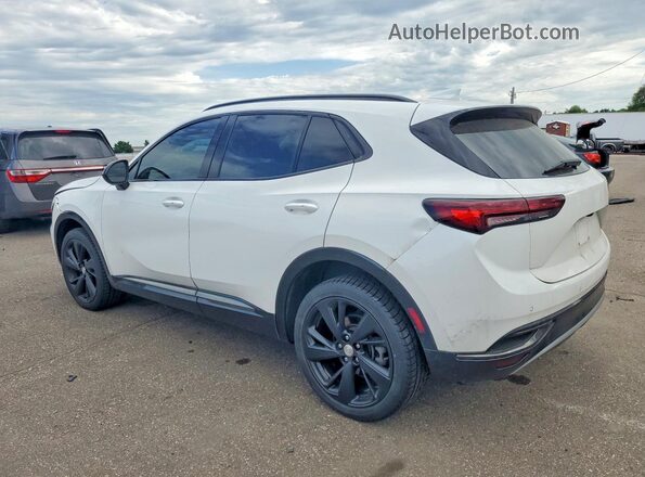 LRBFZPR49MD149017 2021 BUICK ENVISION White Հետևի ձախ