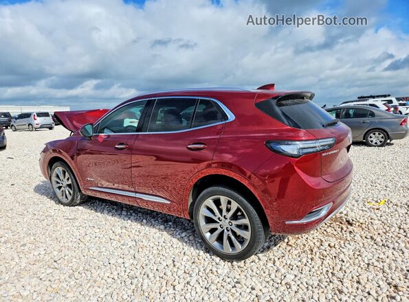 LRBFZRR43ND020767 2022 BUICK ENVISION Burgundy 