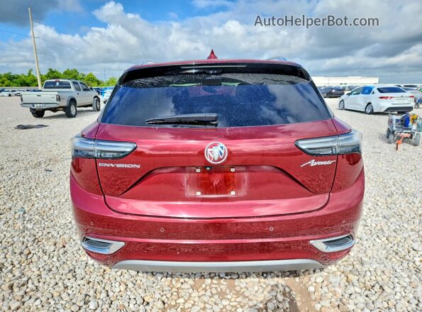 LRBFZRR43ND020767 2022 BUICK ENVISION Burgundy 