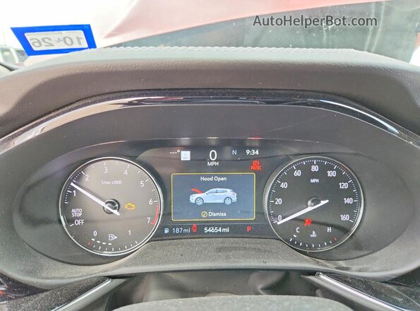 LRBFZRR43ND020767 2022 BUICK ENVISION Burgundy 
