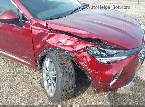 LRBFZRR49MD148039 2021 BUICK ENVISION Red Front view