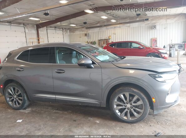 LRBFZSR41MD121795 2021 BUICK ENVISION Gray Rear interior view