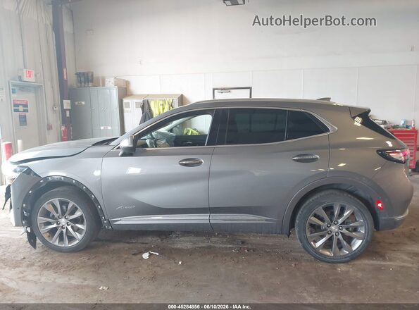 LRBFZSR41MD121795 2021 BUICK ENVISION Gray 360 interior view