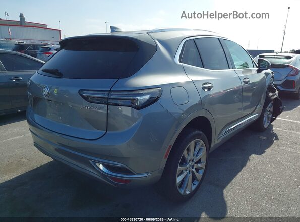 LRBFZSR42PD143809 2023 BUICK ENVISION Серый Задняя правая четверть