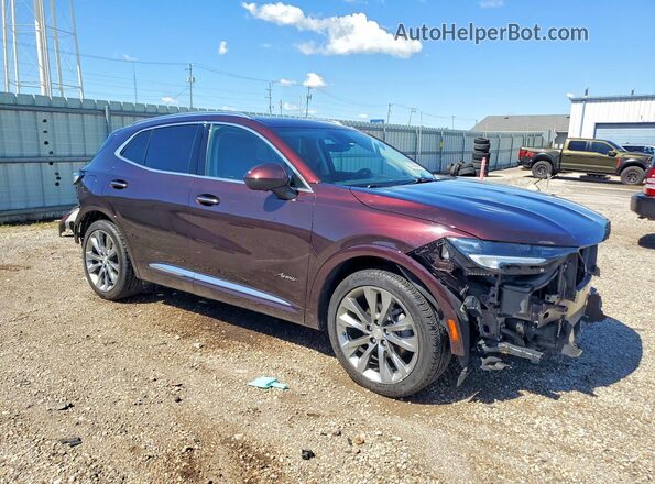 LRBFZSR46MD138379 2021 BUICK ENVISION Burgundy Front right