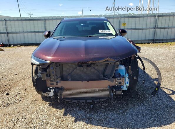 LRBFZSR46MD138379 2021 BUICK ENVISION Burgundy Front view