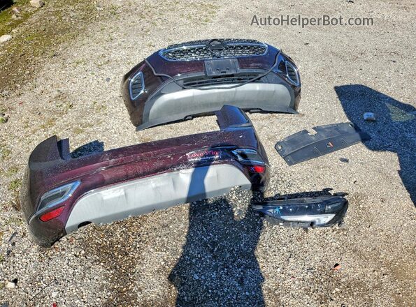 LRBFZSR46MD138379 2021 BUICK ENVISION Burgundy Engine compartment view