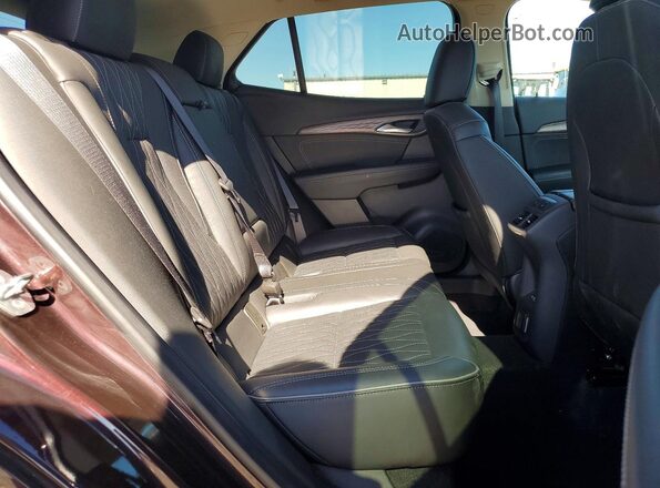 LRBFZSR46MD138379 2021 BUICK ENVISION Burgundy Rear seats view