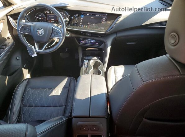 LRBFZSR46MD138379 2021 BUICK ENVISION Burgundy Dashboard view