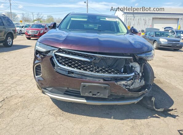 LRBFZSR47MD099656 2021 BUICK ENVISION Purple Widok z przodu