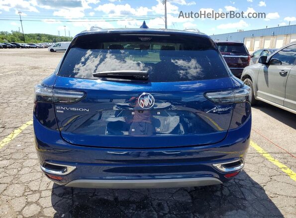 LRBFZSR49PD083091 2023 BUICK ENVISION Blue Widok z tyłu