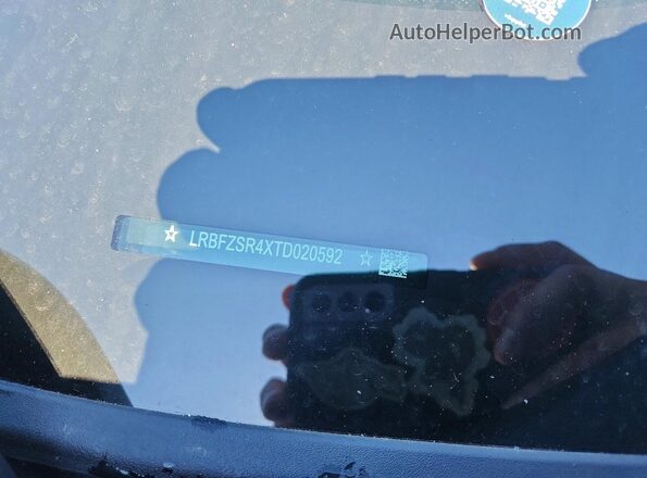 LRBFZSR4XTD020592 2026 BUICK ENVISION Blue Vista de la etiqueta del VIN