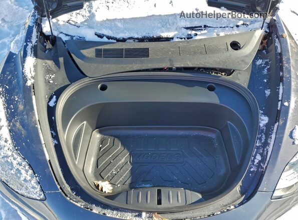 LRW3E1FA2PC891743 2023 TESLA MODEL Серый Вид задней части салона