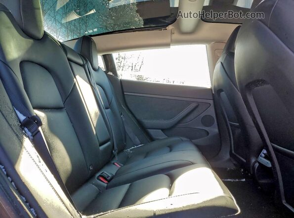 LRW3E1FA2PC891743 2023 TESLA MODEL Серый Вид задних сидений