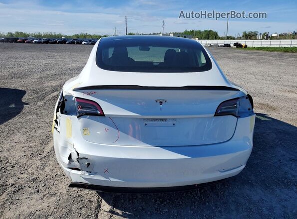 LRW3E1FA7PC843168 2023 TESLA MODEL White Vista trasera