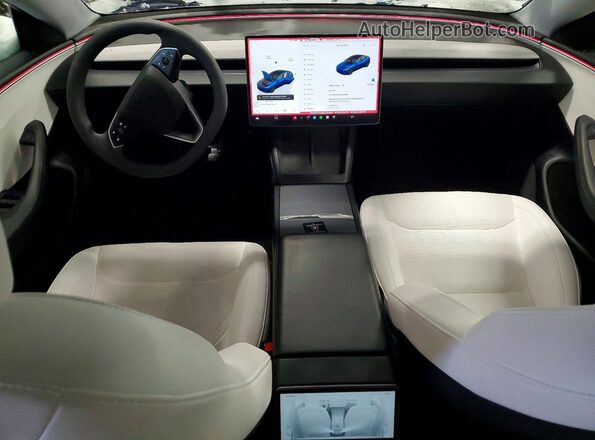 LRW3E7FA2RC276485 2024 TESLA MODEL Blue წინა პანელის ხედი