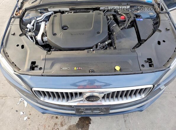 LVY062ML9NP257969 2022 VOLVO S90 Blue Вид задньої частини салону