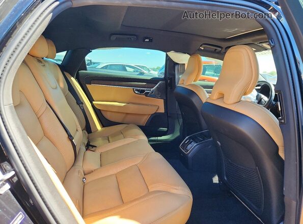 LVY062MLXNP250223 2022 VOLVO S90 Black Rear seats view
