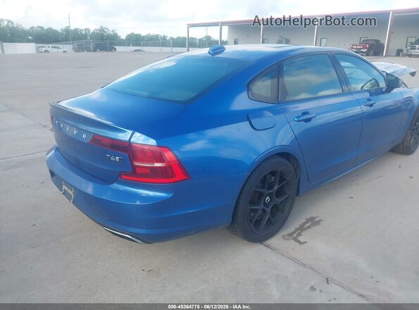 LVYA22MT7LP175025 2020 VOLVO S90 Синий Задняя правая четверть