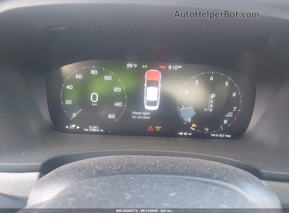 LVYA22MT7LP175025 2020 VOLVO S90 Синий Вид задних сидений