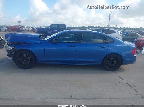 LVYA22MT7LP175025 2020 VOLVO S90 Синий Панорамный вид салона 360°