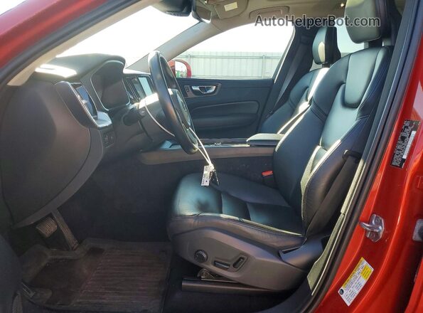 LYV102RK7KB183603 2019 VOLVO XC60 Red Սալոնի դիմացի տեսք
