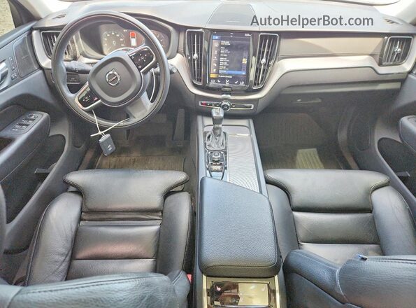LYV102RL7KB284682 2019 VOLVO XC60 Silver Dashboard view
