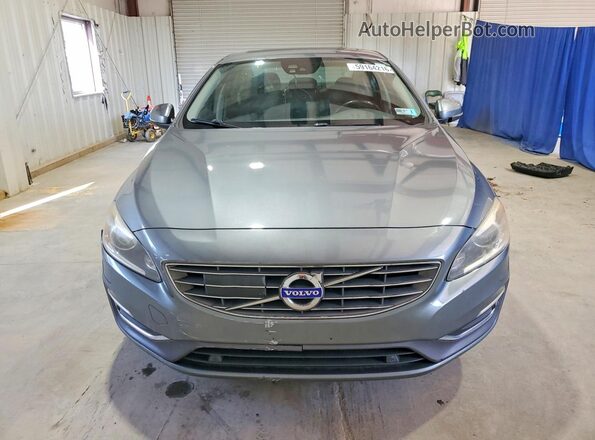 LYV402FM0GB097043 2016 VOLVO S60 Gray Widok z przodu