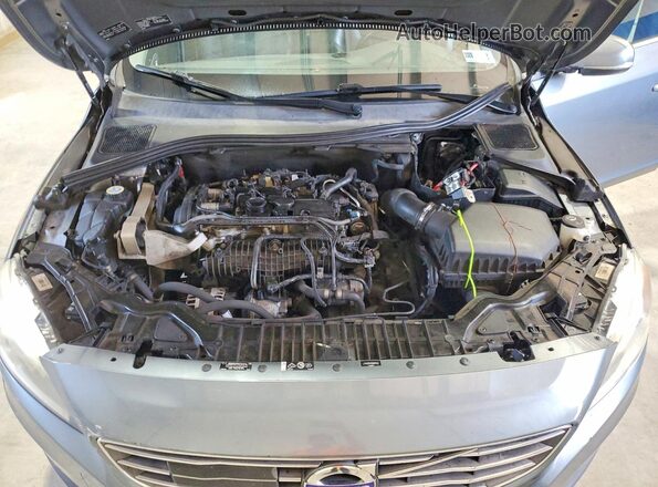 LYV402FM0GB097043 2016 VOLVO S60 Gray Widok wnętrza z tyłu