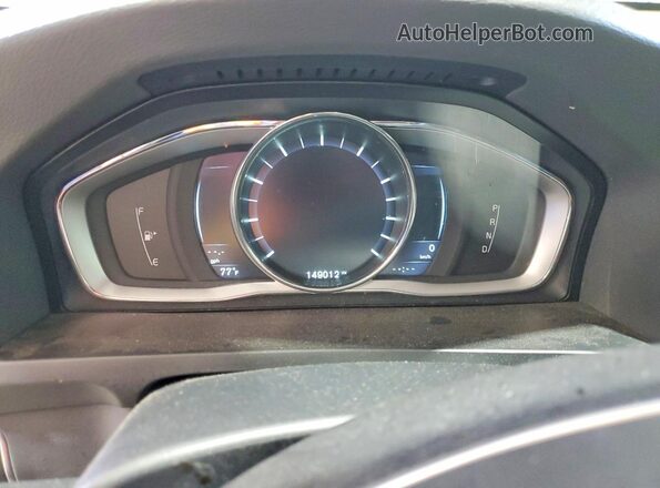 LYV402FM0GB097043 2016 VOLVO S60 Gray Widok zestawu wskaźników