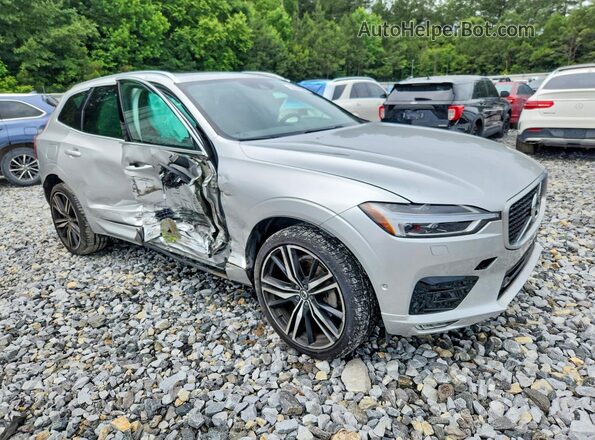 LYVA22RM2KB233190 2019 VOLVO XC60 Серебряный Передняя правая четверть