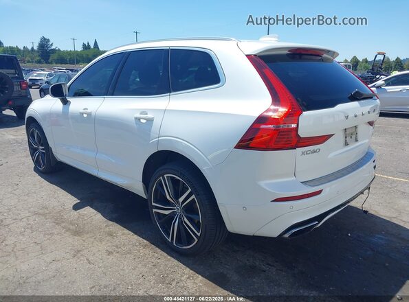 LYVA22RM9KB177751 2019 VOLVO XC60 Белый Задняя левая четверть