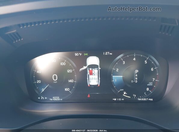 LYVA22RM9KB177751 2019 VOLVO XC60 Белый Вид задних сидений
