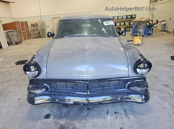 M6LT139417 1956 FORD FAIRLANE Gray 
