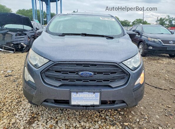 MAJ3P1RE1JC160200 2018 FORD ECOSPORT Gray Vista frontal