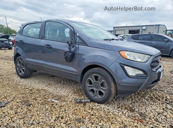 MAJ3P1RE1JC160200 2018 FORD ECOSPORT Gray Delantero derecho