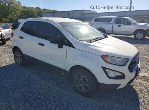 MAJ3P1RE4JC188945 2018 FORD ECOSPORT White 