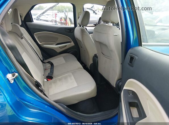 MAJ3P1RE4JC217375 2018 FORD ECOSPORT Blue VIN sticker view