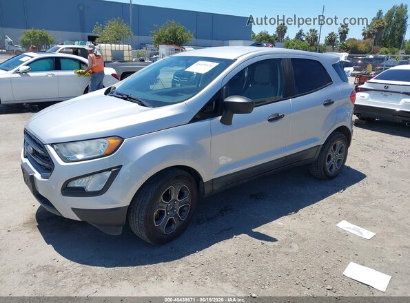 MAJ3P1RE7JC183481 2018 FORD ECOSPORT Silver Przód lewy