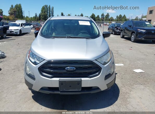 MAJ3P1RE7JC183481 2018 FORD ECOSPORT Silver Widok wnętrza z tyłu