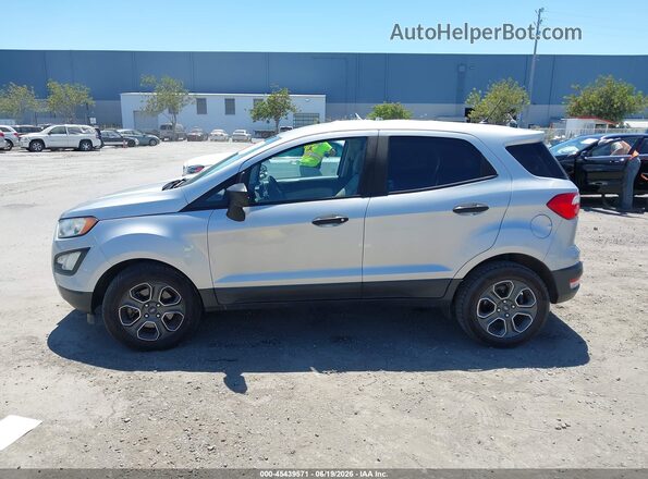 MAJ3P1RE7JC183481 2018 FORD ECOSPORT Silver 