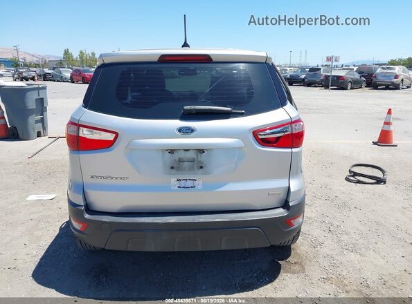 MAJ3P1RE7JC183481 2018 FORD ECOSPORT Silver 
