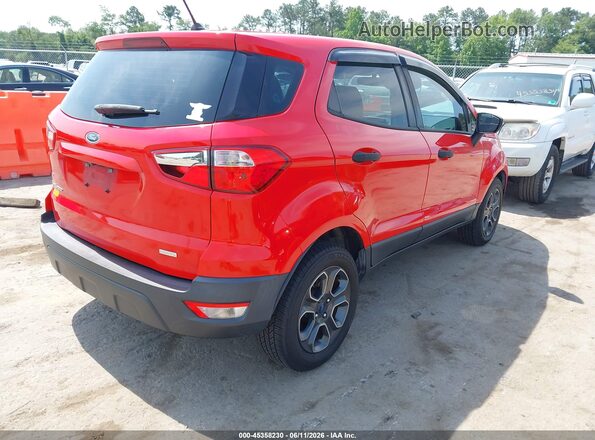 MAJ3P1RE8JC234454 2018 FORD ECOSPORT Red 