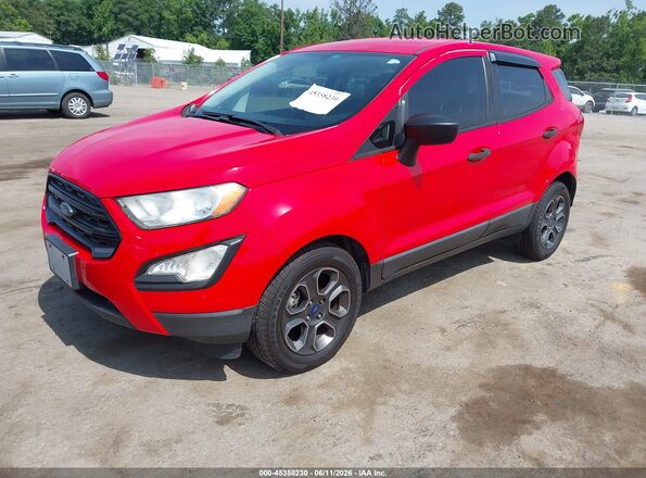 MAJ3P1RE8JC234454 2018 FORD ECOSPORT Red 
