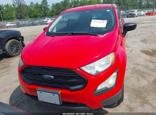 MAJ3P1RE8JC234454 2018 FORD ECOSPORT Red 