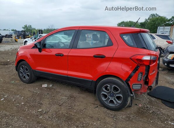 MAJ3P1REXJC206137 2018 FORD ECOSPORT Красный Задняя левая четверть