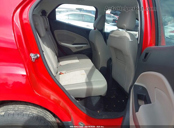 MAJ3P1REXJC232396 2018 FORD ECOSPORT Red VIN sticker view