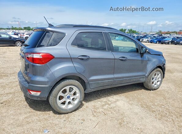 MAJ3P1TE0JC165543 2018 FORD ECOSPORT Charcoal Задня права чверть