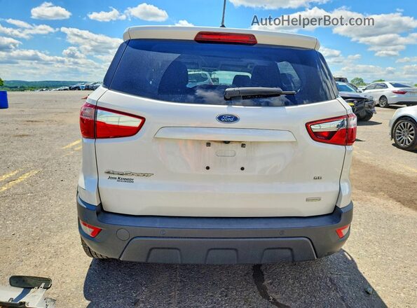 MAJ3P1TE0JC184965 2018 FORD ECOSPORT White Вид ззаду